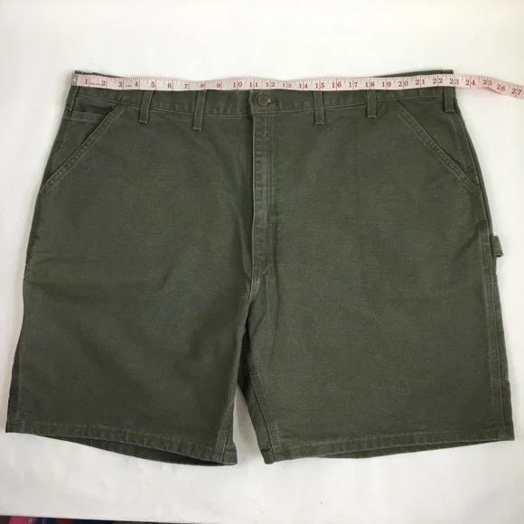 Carhartt Washed Duck Work Short Green 46 - Picture 9 of 16